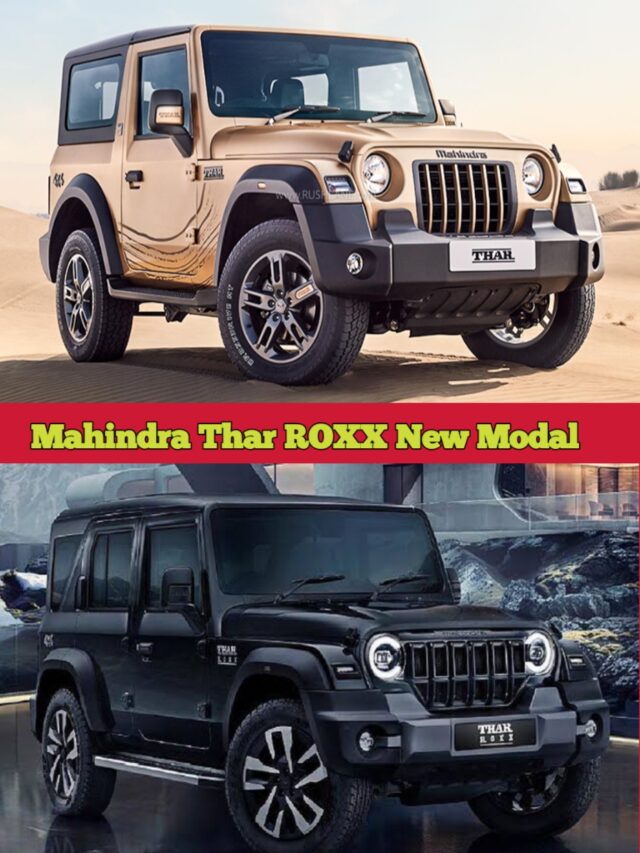 New Mahindra Thar ROXX Launch . 5 Door Review